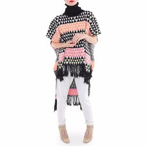 Mara Hoffman Knit Triangle Poncho